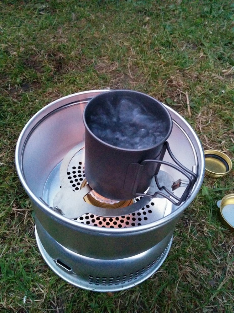 Campingkocher Teewasser