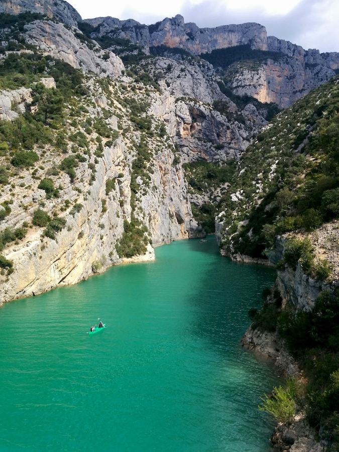 Canyon Lac de Sainte-Croix
