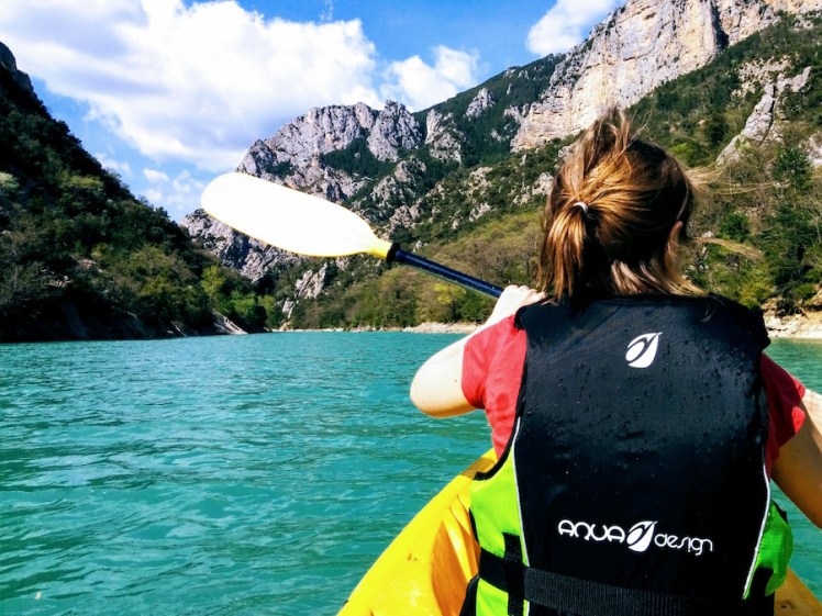 Kajakfahren im Canyon