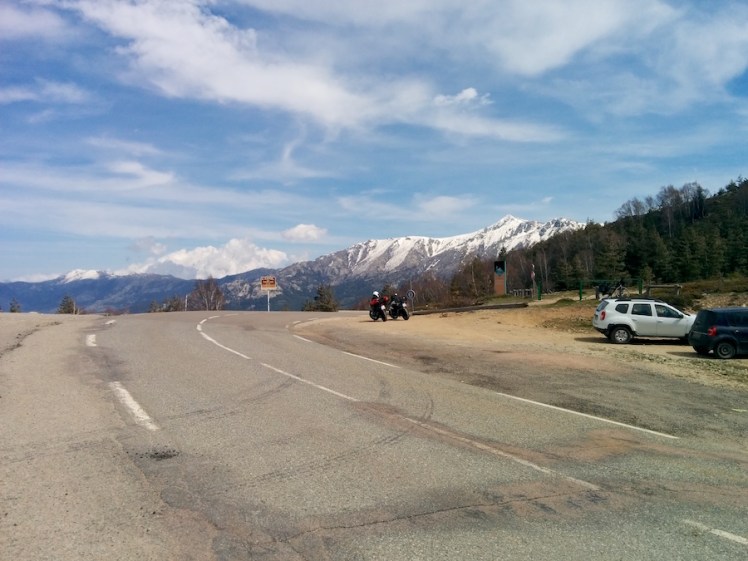 Ausblick Bergpanorama Gipfel der D84